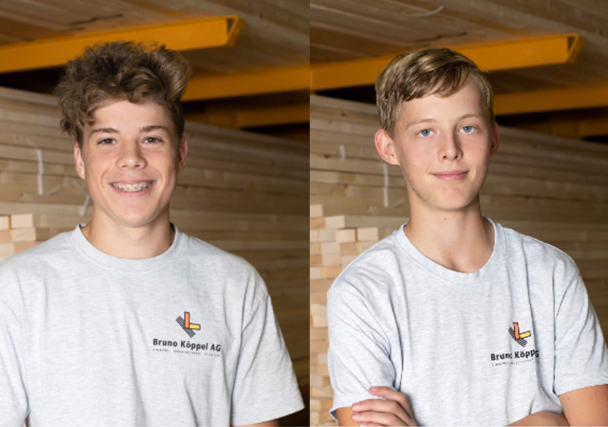 Sandro Mazenauer (links) und Veit Usselmann